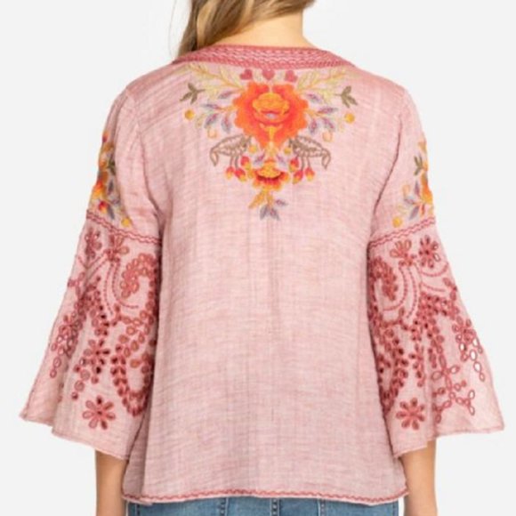 JOHNNY WAS VIOLETTE SWING BLOUSE - Picture 2 of 7